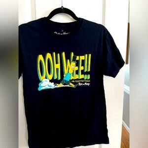 Rick‎ & Morty (adult swim) Mr Poopy Butthole tshirt. Adult small